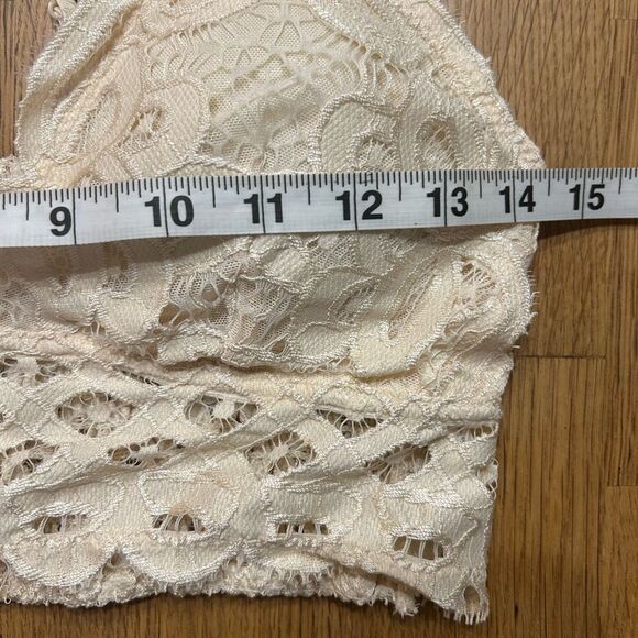 Anemore Women’s Large Cream Lace Bra - Picture 6 of 7